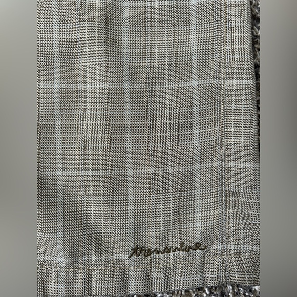 Transnine men’s flat front beige/brown shorts size 31 - Picture 3 of 9